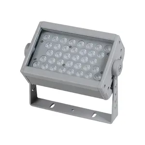 High Power Ip65 Waterdichte Aluminium Gevel Buitenspot Outdoor 18W 36W 48W Led Gevel Wandlamp