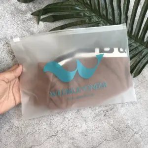 Упаковка для волос, пластиковый пакет на молнии, матовый пакет для упаковки купальников