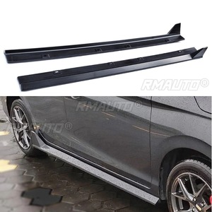 <b>Car</b> Side Skirt Lip Spoiler Extension Splitter <b>Diffuser</b> Guard Apron Side Skirt <b>For</b> Honda City TR Model 2020-2025 <b>Car</b> Accessories - Product Image 1