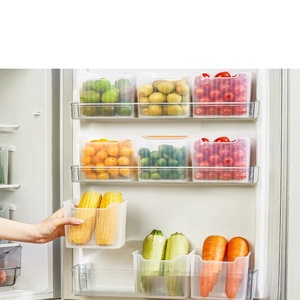 Clear <strong>Kitchen</strong> Food Container <strong>Storage</strong> <strong>Box</strong> Organizer Vegetatable Fruit Refrigerator Side Door Sorting <strong>Storage</strong> Crisper <strong>Box</strong> - Product Image 3