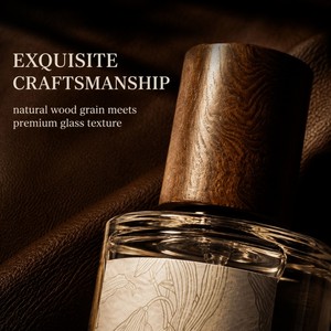 Artisanat exquis, parfum pour <span class=keywords><strong>homme</strong></span> en cuir ombré <span class=keywords><strong>de</strong></span> luxe, parfum longue durée 24 heures pour les affaires et les soirées romantiques - Product Image 2