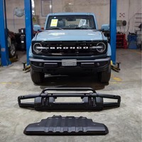 Pare-chocs avant en acier avec boule en U basse pour Ford Bronco 2021-2025