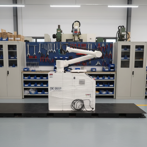 Automatisation du palettiseur robotisé pour la palettisation des boîtes, robot utilisé dans les lignes de production d'emballage. - Product Image 1