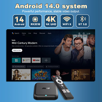 Reproductor Multimedia 4K con Android 14, Precio de Fábrica 2025, R69 Rockchip RK3518 Quad Core, TV Box, 2GB 8GB, GPU Mali-450, WiFi 6