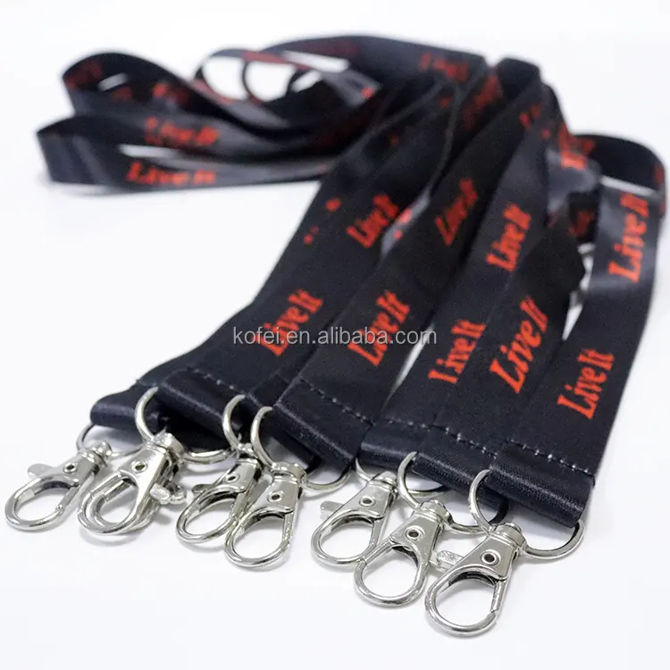 Custom Printed 5/8" High Quality Polyester Lanyards with Your Logo