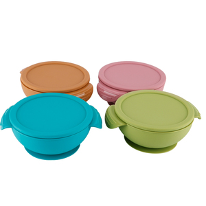 مجموعة إطعام الطفل من السيليكون خالية من بيسفا مخصصة ، ملعقة ، شوكة ، مريلة ، طبق ، وعاء ، أواني تناول الطعام للأطفال - Product Image 5