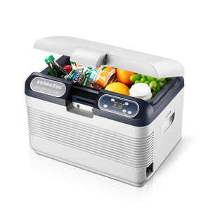 Portatile 12L riscaldamento e raffreddamento frigorifero elettronico 12V 24V auto <span class=keywords><strong>frigo</strong></span> per uso domestico e auto - Product Image 2