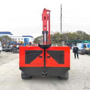 Piquet solaire à chenilles en caoutchouc pour <span class=keywords><strong>la</strong></span> construction agrivoltaïque en montagne - Product Image 6
