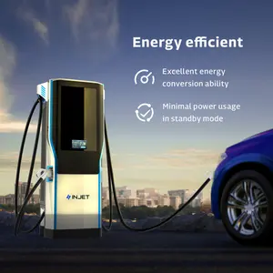 Voiture électrique commerciale CCS CHAdeMO ocpp1.6 50kw 60kw 100KW 120kw 150kw 160KW EV DC station de charge super rapide