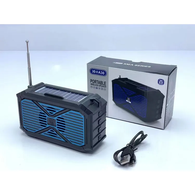 XM-A30-altavoz inalámbrico portátil, altavoz pequeño de plástico con Radio FM, novedad