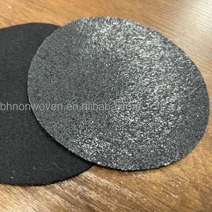 110G PA Pes Keo 100% Polyester Sợi Mới Hoặc Tái Chế Sợi Kim Đấm Không Dệt Vải Cho May Mặc Quần Áo Pad