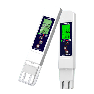 Stylo de détection de la qualité de l'eau à affichage numérique haute sensibilité, mesure de la conductivité du <span class=keywords><strong>pH</strong></span>, mesure du TDS, 300 g/L, eau du robinet, eau pure, 0-500 S/cm - Product Image 1