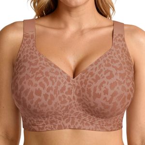 Sujetador de Gel sin Costuras OEM al por Mayor, sin Varillas, con Tirantes Ajustables, Transpirable, Acolchado, Cómodo para Mujer, Tipo Camiseta - Product Image 1