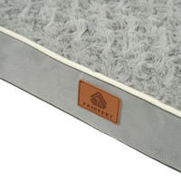 Canapé-lit pour animaux de compagnie lavable et respirant, taille moyenne et grande, pour chien et chat, tapis en tissu chaud pour l'hiver