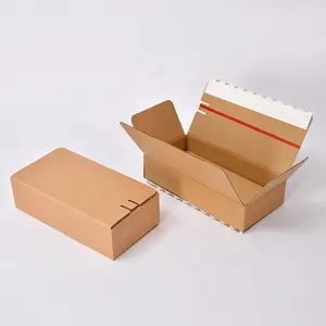 Boîte à fermeture éclair emballage de boîte postale en carton de vêtements postaux imprimés personnalisés avec fermeture éclair boîtes d'emballage cadeau