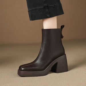 S0068X Nouvelles Chaussures Oxford pour Homme en Cuir Véritable de Vachette, Style Gentleman Formel, Bord Ouvert, Broderie Perle, Tendance Automne Légère, pour Marié - Product Image 4