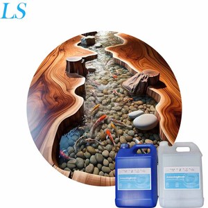 Chiaro Non tossico ArtResin resina epossidica gallone per resina epossidica Potting resina a doppio componente <span class=keywords><strong>trasparente</strong></span> in fibra di carbonio resina per barca - Product Image 6