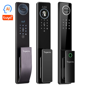 กลอนประตูอัจฉริยะ Tuya 3 มิติ พร้อมระบบจดจำใบหน้า กล้องวงจรปิด ระบบล็อคอัจฉริยะ ไบโอเมตริกซ์ สแกนลายนิ้วมือ ระบบรักษาความปลอดภัยอัตโนมัติ - Product Image 1