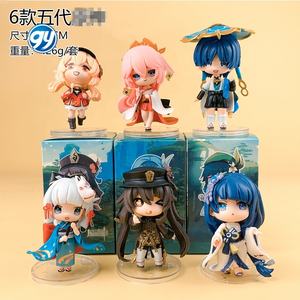 Figura de <span class=keywords><strong>Manga</strong></span> Furina <span class=keywords><strong>Genshin</strong></span> <span class=keywords><strong>Impact</strong></span> Klee Zhongli Surprise Anime Figura PVC Juguetes Catcher Egg Box Gashapon Machine Juego Premio Juguete - Product Image 5