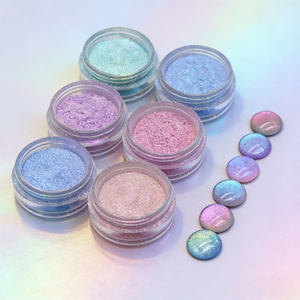 Nuevo Producto: Sombra de Ojos Duocromática Chameleon Mica de Alta Pigmentación, Pigmento Suelto con <span class=keywords><strong>Efecto</strong></span> Cromático de Cambio de Color Caramelo para Ojos - Product Image 1
