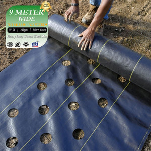 Toile de paillage tissée de précision Chaq en PP, haute brillance, pour aménagement paysager et contrôle des adventices - Product Image 1