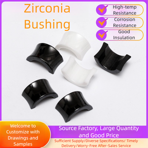 Buje de manga de cerámica de zirconia de alta precisión para equipos de válvulas de bomba de semiconductores - Product Image 4