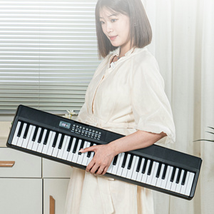 Instruments de musique pliants 61 touches Orgue électronique Mini Piano électronique Musique Jouets éducatifs Clavier de Piano pliable - Product Image 1