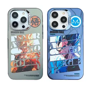 Ücretsiz kargo baskı Anime iphone süblimasyon cep kılıfları iphone 13 14 15 pro max için ambalaj