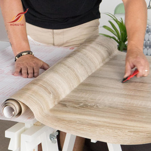 Moderno 3D Envoltura de madera <span class=keywords><strong>Muebles</strong></span> <span class=keywords><strong>Vinilo</strong></span> Adhesivo Autoadhesivo Roble <span class=keywords><strong>blanco</strong></span> Grano de madera Estilo decorativo - Product Image 2