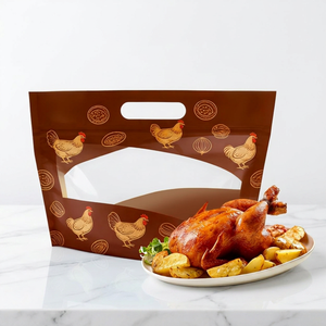 Bolsa de Plástico con Cierre Vertical Personalizada de Grado Alimenticio para Envasado de Alimentos, para Pollo Asado Congelado, Pavo y Pollo Entero - Product Image 2