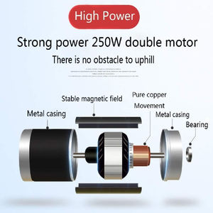 Asiento ancho de primera calidad, colores personalizados, silla de ruedas para discapacitados, movilidad mejorada para discapacitados, fácil conducción, ahorro de fuerza, patinete eléctrico - Product Image 4