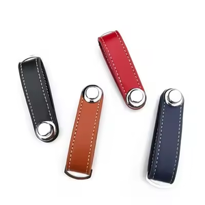 <span class=keywords><strong>Porte</strong></span>-clés personnalisé 2026 en alliage de zinc et cuir véritable, pendentif d'affaires minimaliste, ensemble de <span class=keywords><strong>porte</strong></span>-clés intelligent <span class=keywords><strong>pour</strong></span> voiture, cadeau <span class=keywords><strong>pour</strong></span> homme, fête <span class=keywords><strong>des</strong></span> Pères - Product Image 1