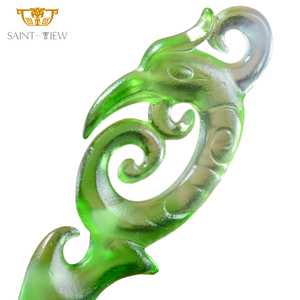 Cristal verre femmes épée cheveux bâton baguettes pince à cheveux broche à la main Phoenix chapeaux cheveux accessoires - Product Image 5