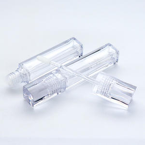 Tubos de Brillo Labial de Plástico de Alta Calidad, 6.5ml, Transparentes, Vacíos, con Serigrafía, Color Personalizado, MOQ Bajo - Product Image 2