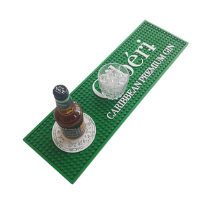 Commercial Grade <b>Bar</b> <b>Mat</b> PVC Silicone Non Slip Counter Protector Spill Proof Rub <b>Bar</b> Service <b>Mat</b> Custom Logo Available - Product Image 2