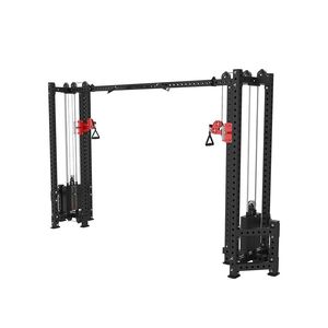 Máquina <span class=keywords><strong>de</strong></span> Gimnasio Multifuncional <span class=keywords><strong>de</strong></span> Acero <span class=keywords><strong>de</strong></span> 5 Estaciones para Entrenamiento <span class=keywords><strong>de</strong></span> Fuerza - Características <span class=keywords><strong>de</strong></span> Seguridad para <span class=keywords><strong>Ejercicios</strong></span> <span class=keywords><strong>de</strong></span> Piernas, Brazos, Musculación y Pecho - Product Image 6