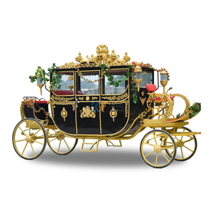 Calèche de luxe à chevaux, 4 roues, électrique, 2 kW, pour la location touristique, capacité 1 à 5 personnes - Product Image 2