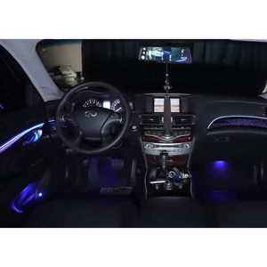Bande LED RGBIC Premium pour éclairage d'ambiance intérieur de voiture, éclairage d'atmosphère pour Infiniti Q70/Q70L 2011-2021 - Product Image 4