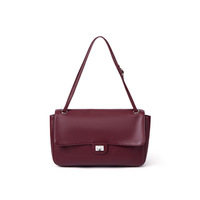 Sac fourre-tout polyvalent en cuir pleine fleur pour femme, style décontracté à porter à l'épaule/au bras/en main, grande capacité