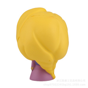 Figura de juguete de Rapunzel de espuma de poliuretano para aliviar el estrés y decorar - Product Image 2