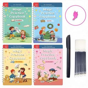Wholesale Customizable Language Reusable Magic Painting Book, Early Childhood Enlightenment Drawing Book for Learning - Product Image 2