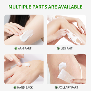 Crème dépilatoire douce hydratante et lissante pour zones intimes, jambes et aisselles, marque privée, 200g - Product Image 2