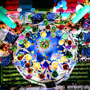 تاج شعر خفيف مع خيط بإضاءة ليد ، تاج زهرة ، إكليل من الزهور ، رباط شعر للحفلات ، تيجان زهور مناسب للعمر ، أربطة رأس في عيد الأم - Product Image 3