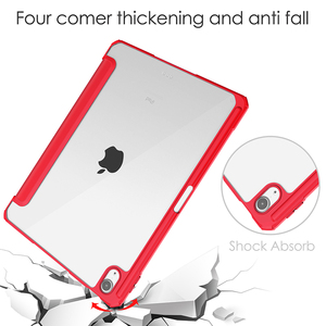 Fundas transparentes de 3 pliegues para <span class=keywords><strong>Apple</strong></span> <span class=keywords><strong>iPad</strong></span> 10th Generation Fundas al por mayor para <span class=keywords><strong>iPad</strong></span> 10th 10,9 ''con portalápices - Product Image 6