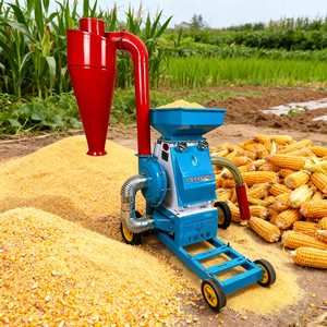 <span class=keywords><strong>Broyeur</strong></span> d'alimentation auto-amorçant à usage agricole et <span class=keywords><strong>broyeur</strong></span> à marteaux avec cyclone pour le traitement des aliments pour animaux de maïs blé soja maïs - Product Image 1