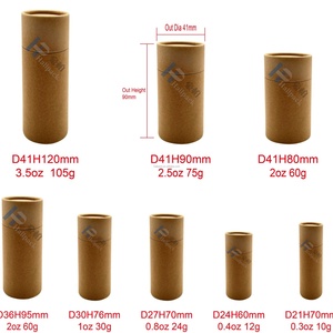 100% Biodegradable Recyclable Cardboard Cylinder <b>Boxes</b> Custom Logo UV Coating Paper Tube Packaging Perfume - Product Image 5