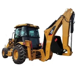 Chargeuse-pelleteuse d'occasion CAT420F, bonne qualité, prix abordable, chargeuse-pelleteuse sur roues Caterpillar 420F, équipement de terrassement - Product Image 1