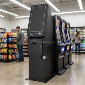Kiosco de Canje de Tarjetas Prepagadas de Madera y Metal con Sistema Windows para Juegos de Habilidad Gummy Rush Cash Out - Product Image 1
