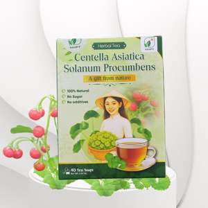 Thé aux herbes de Centella Asiatica mélangé de qualité supérieure NMPT, 40 sachets de thé séchés à froid, provenant de Phu Tho, Vietnam - Product Image 2