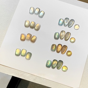 Automne oeil de chat <span class=keywords><strong>Nail</strong></span> <span class=keywords><strong>Art</strong></span> vernis Gel nouveau automne lumière dorée céramique verre perle oeil de chat Gel vernis pour <span class=keywords><strong>Nail</strong></span> <span class=keywords><strong>Art</strong></span> - Product Image 3